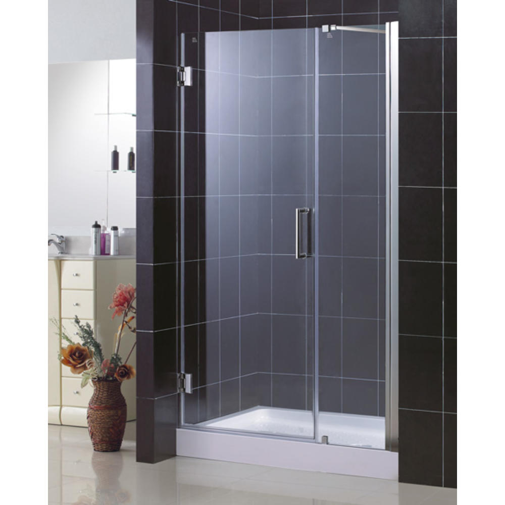DreamLine SHDR-20457210-01 Chrome Frameless 45-46" Adjustable Shower Door