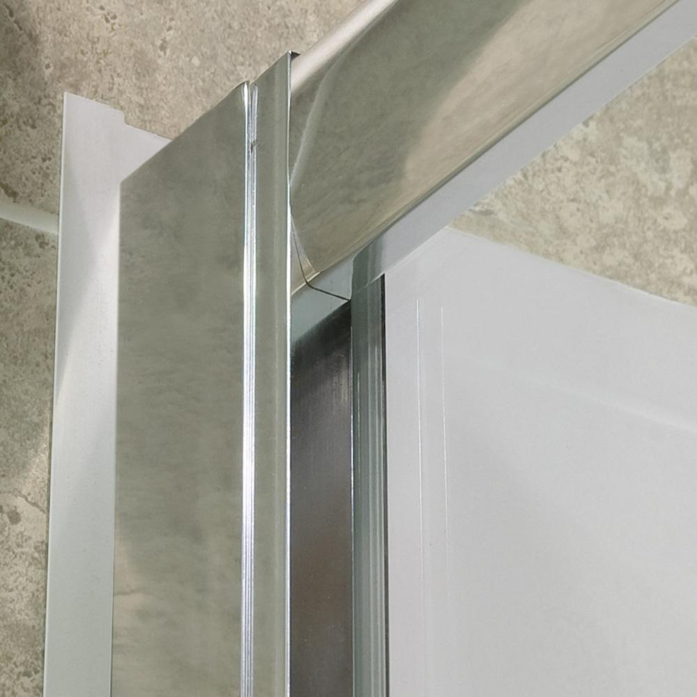 Dreamline DL-6963C-01CL Visions Shower Door and 36" by 60" Base - Chrome