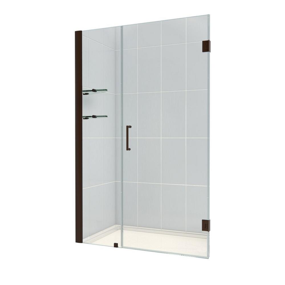 Dreamline SHDR-20487210S-06 Oil Rubbed Bronze 48-49" Shower Door W/ Shelves