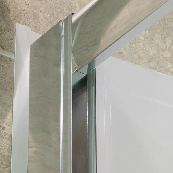 DreamLine SHDR-1160726-01 Clear Glass 56-60" Sliding Shower Door In Chrome