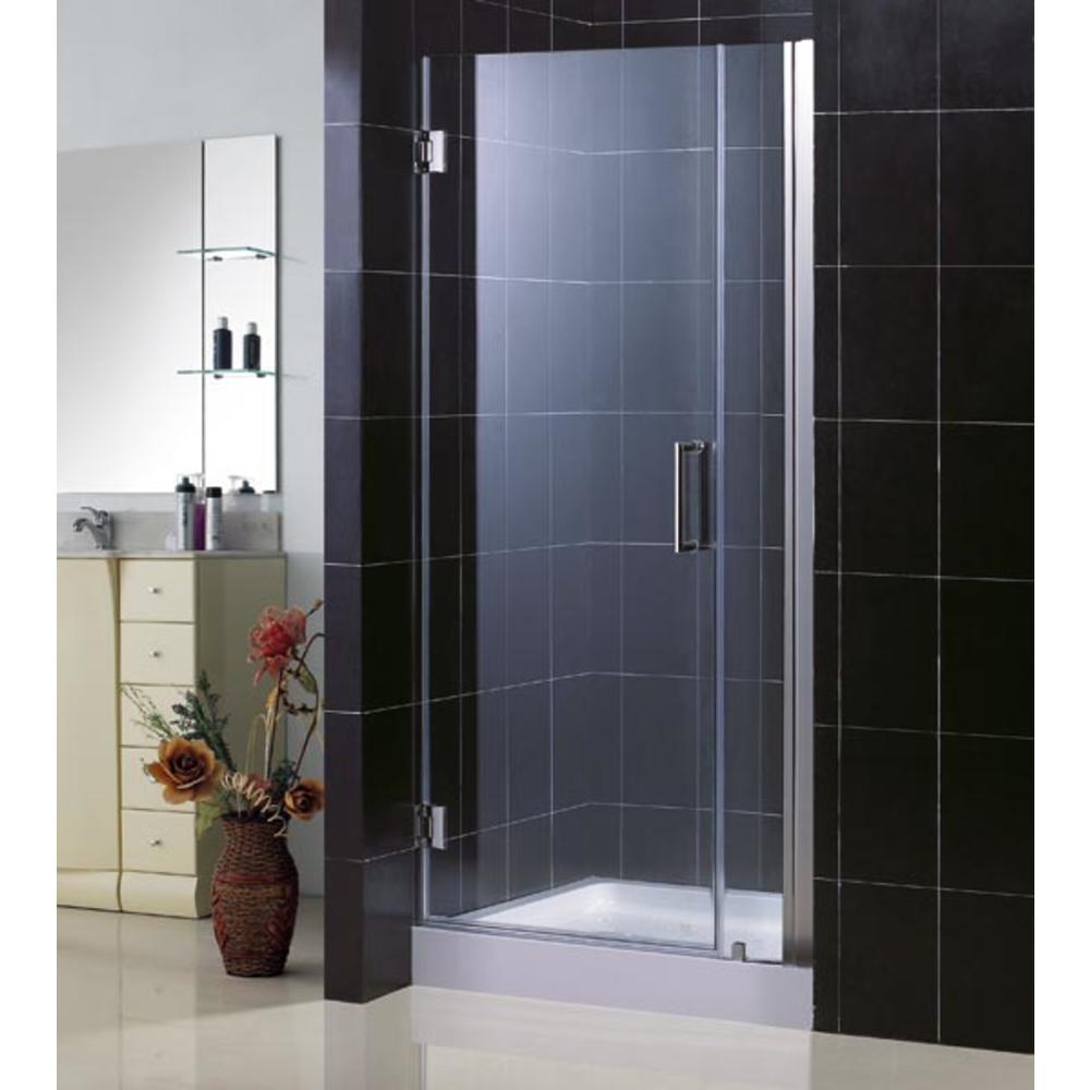DreamLine SHDR-20327210-04 Brushed Nickel 32-33" Adjustable Shower Door