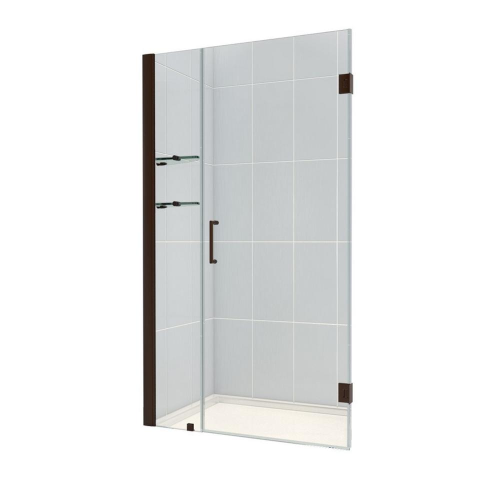 Dreamline SHDR-20427210S-06 Oil Rubbed Bronze 42-43" Shower Door W/ Shelves