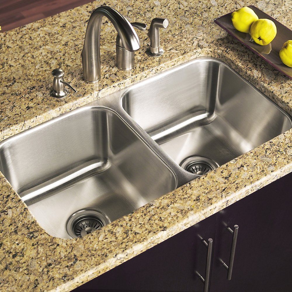 Houzer ED 3108 1 Elite Series Undermount Stainless Steel 50 50 Double houzer-ed-3108-1-elite-series-undermount-stainless-steel-50-50-double