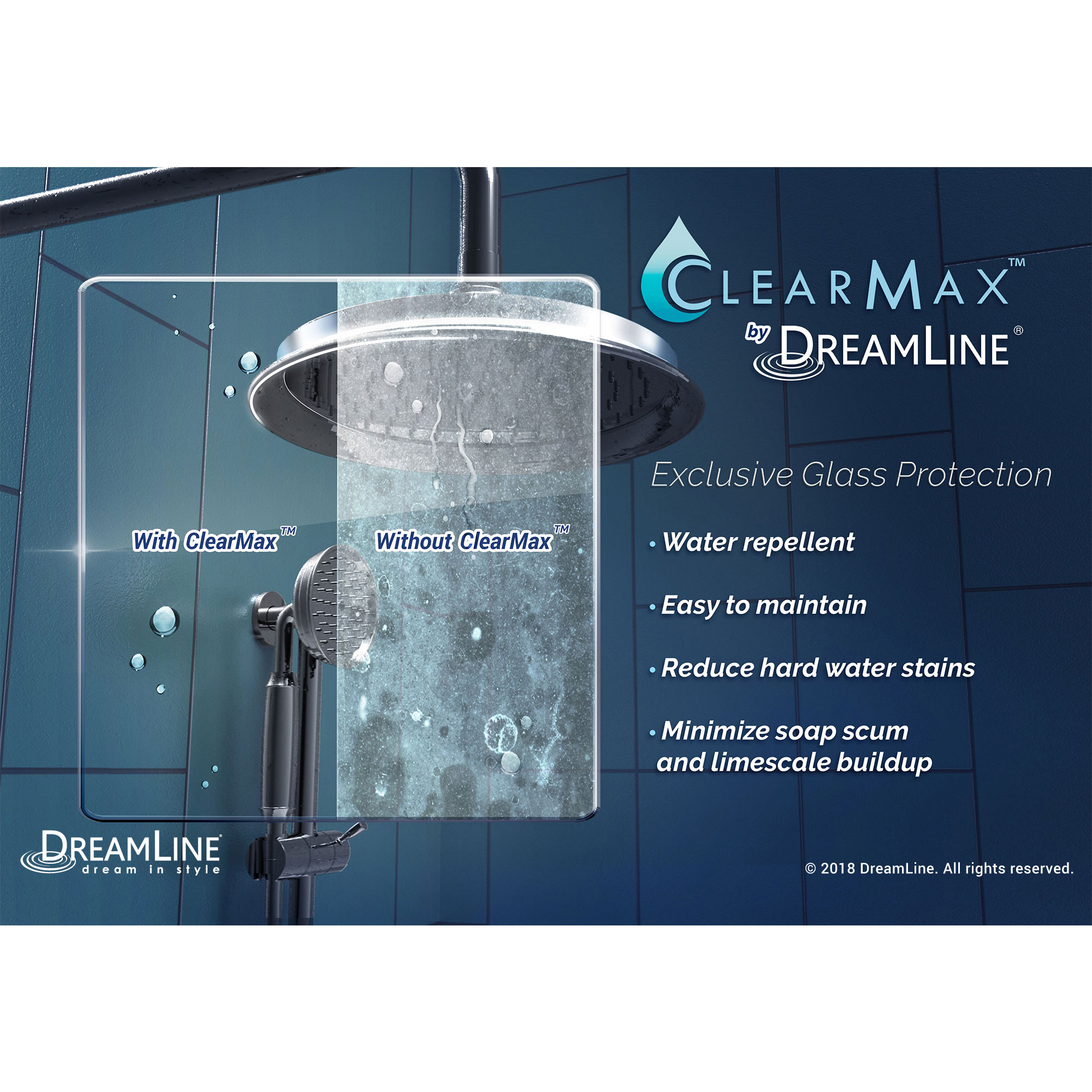 DreamLine SHDR-6360602-01 Sapphire Semi-Frameless Bypass Tub Door In Chrome