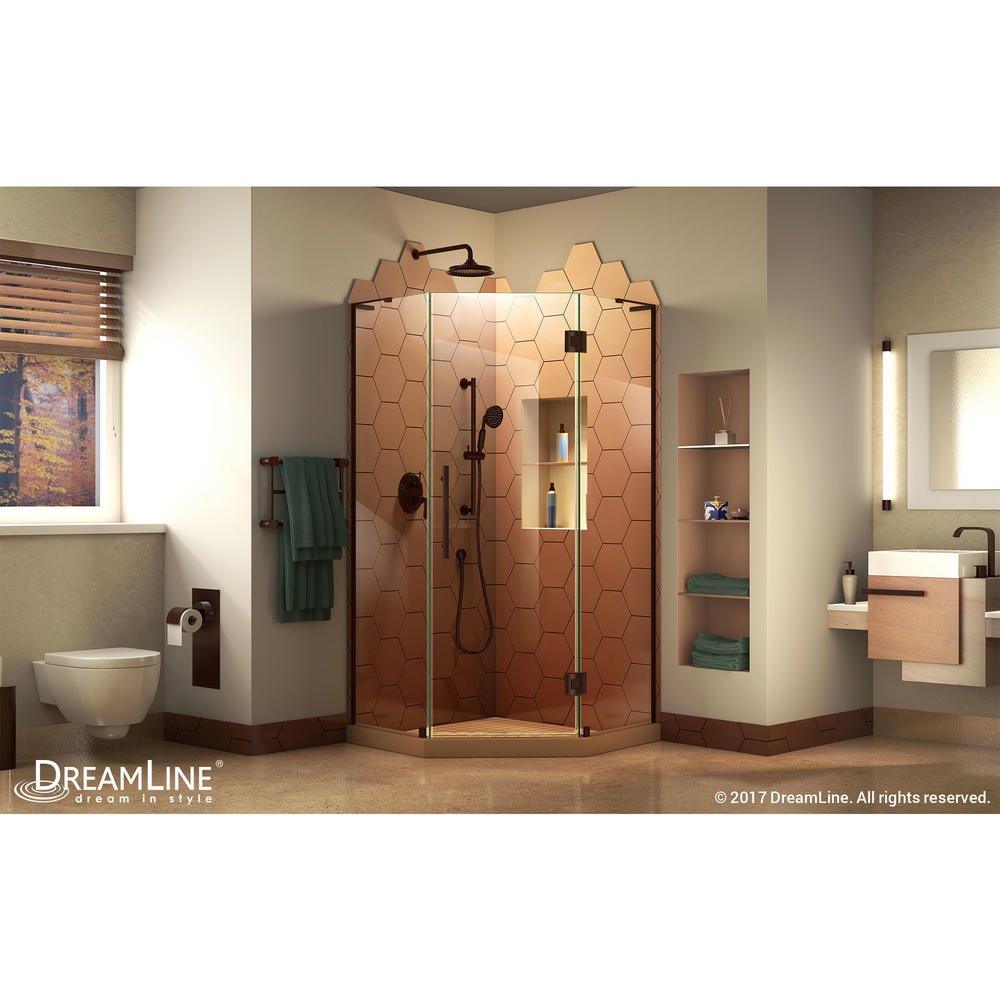 DreamLine SHEN-2640400-06 Oil Rubbed Bronze Neo-Angle Shower Enclosure