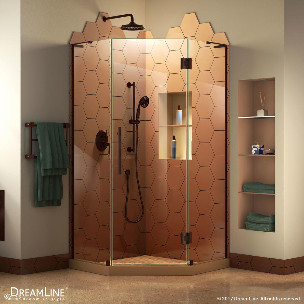 DreamLine SHEN-2640400-06 Oil Rubbed Bronze Neo-Angle Shower Enclosure