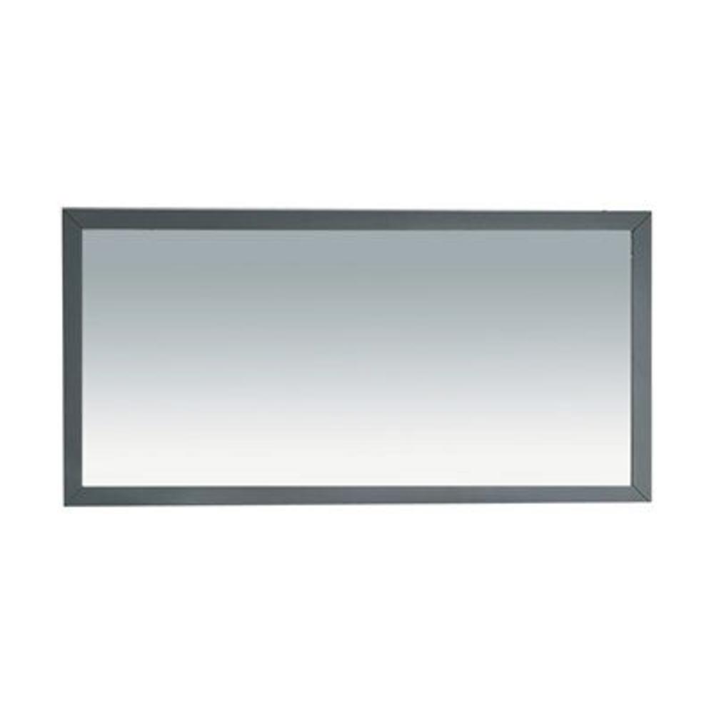 Laviva 313FF-6030MG Fully Framed 60 Inch Rectangular Mirror In Maple Grey