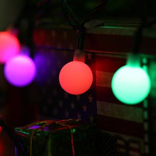 s01dsllu024 qedertek decorative light string globe solar powered