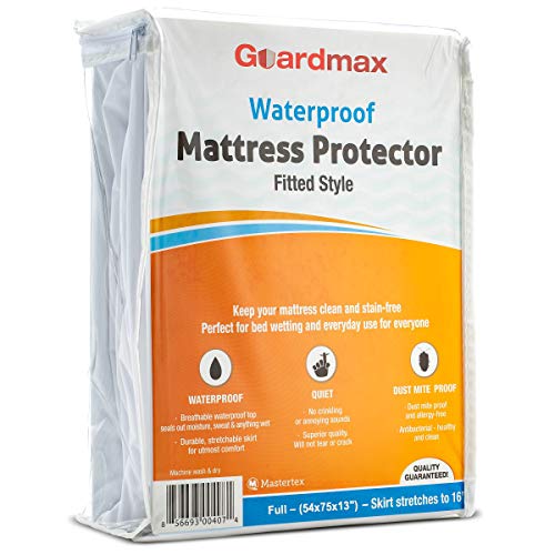 Guardmax Fitted Waterproof Hypoallergenic Mattress Protector