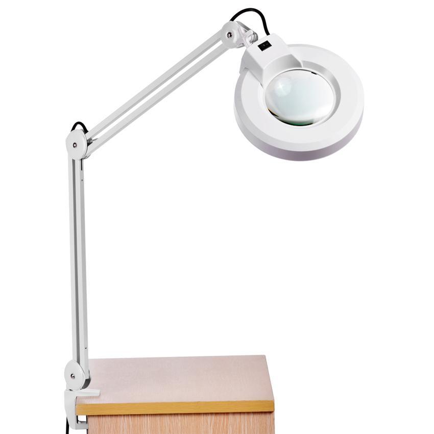 Swingarm Desk Lamp With Magnifying Glass Bester New 110v 8x Adjule Magnifier Desk Table Clamp Mount Rolling Lamp Light Magnifying Glass Len