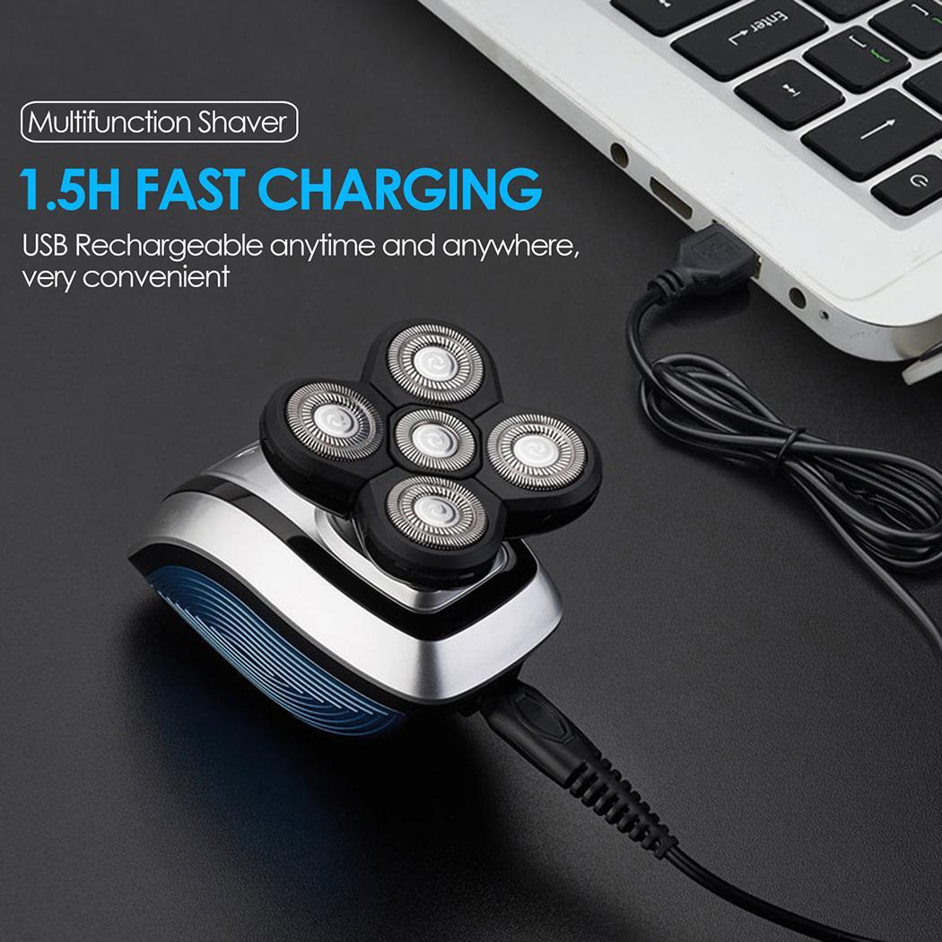 Bestselling Men 5 In 1 Electric Shaver Razor Trimmer Five Headed