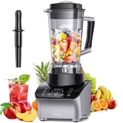Generic 1500W Countertop Blender Self-Cleaning High Speed Smoothie Maker Kitchen Ice Crusher,9 Speed Control,5 Pre-programmed Settings