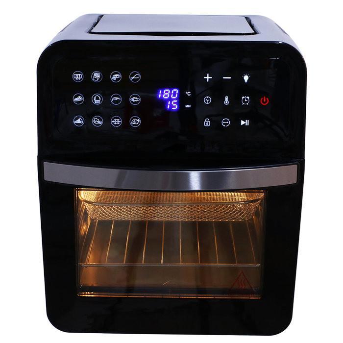 Nictemaw Temperature Control Air Fryer Multi-Purpose Countertop Air Fryer with LED Display