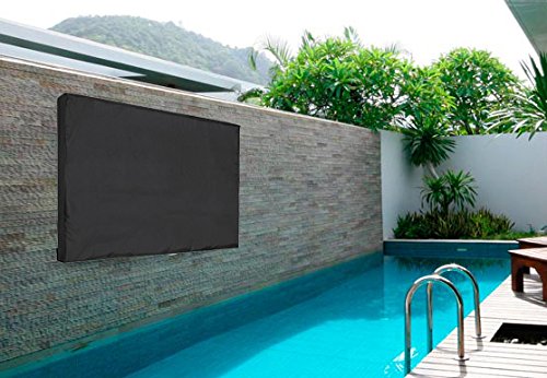Pep Step Tv50 52 Black Outdoor Tv Cover, Outdoor Tv Cover 55 Inch