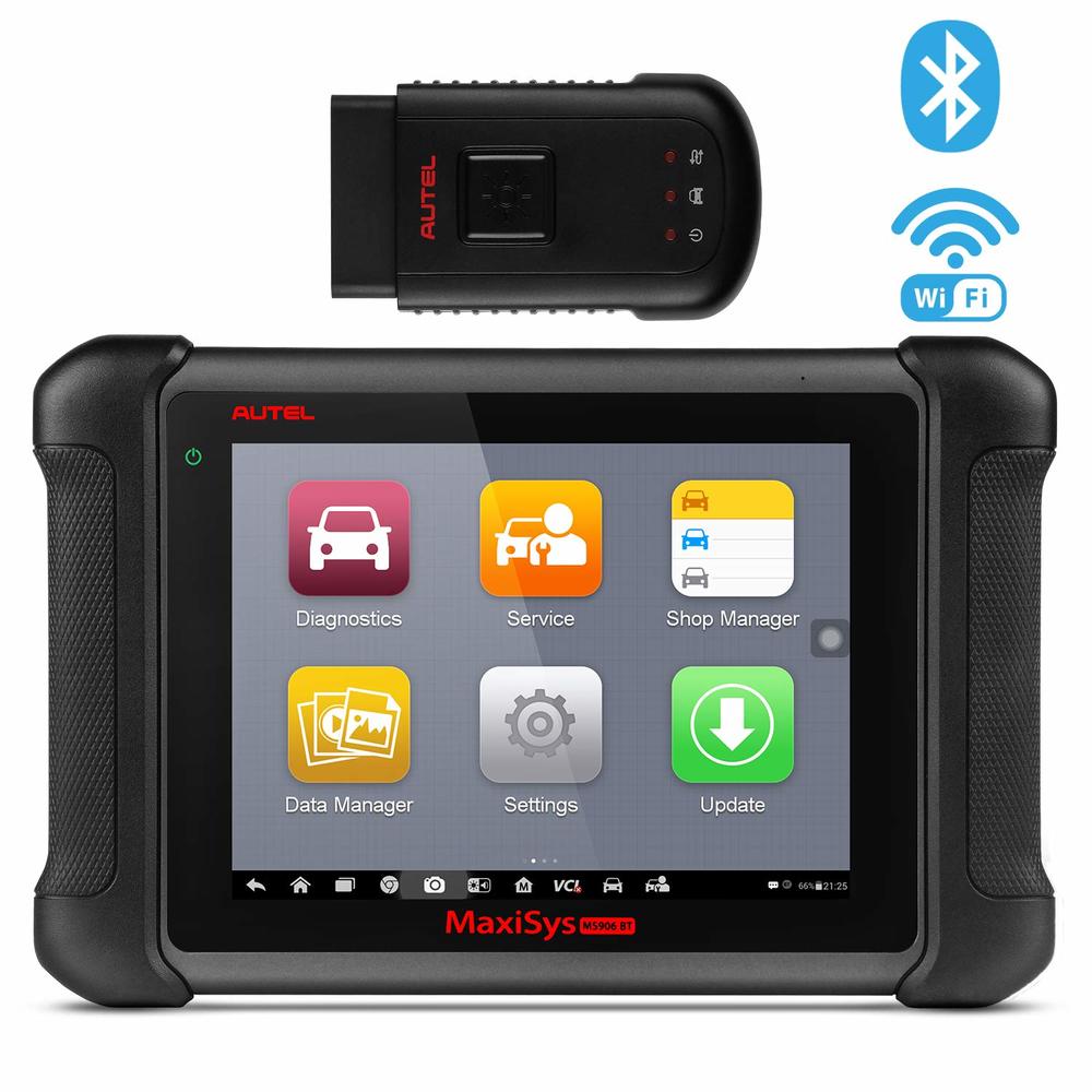 Autel Maxisys MS906BT OBD2 Scanner Bluetooth Automotive Diagnostic Tool with All Systems OE-Level Diagnosis & ECU Coding