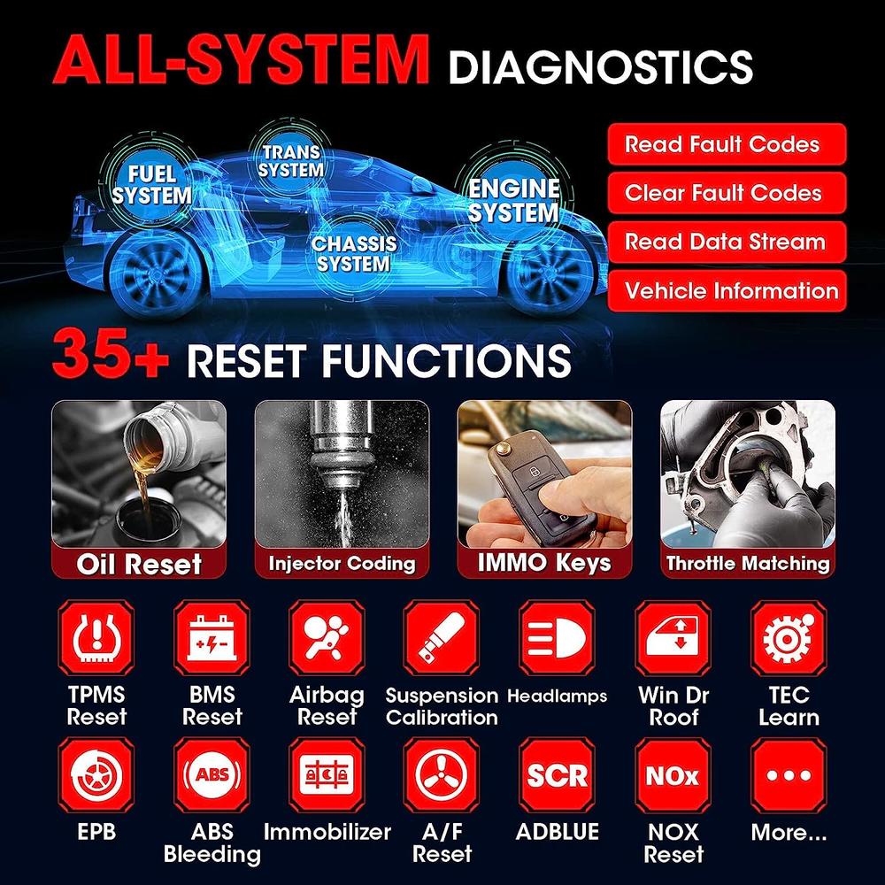 LAUNCH X431 V+ PRO 4.0 Car Diagnostic Scan Tool 24V Trucks Repair, IMMO Key Match,ECU Online Coding