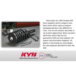 2PCS KYB STRUTPLUS FRONT RIGHT & LEFT Complete Strut Assembly For 1994