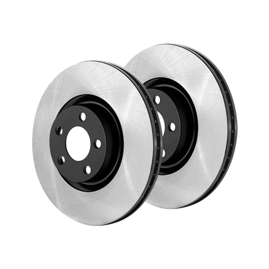 Centric Parts Centric Front High Carbon Brake Rotors 2PCS For 2012 Chrysler 300 V6, AWD