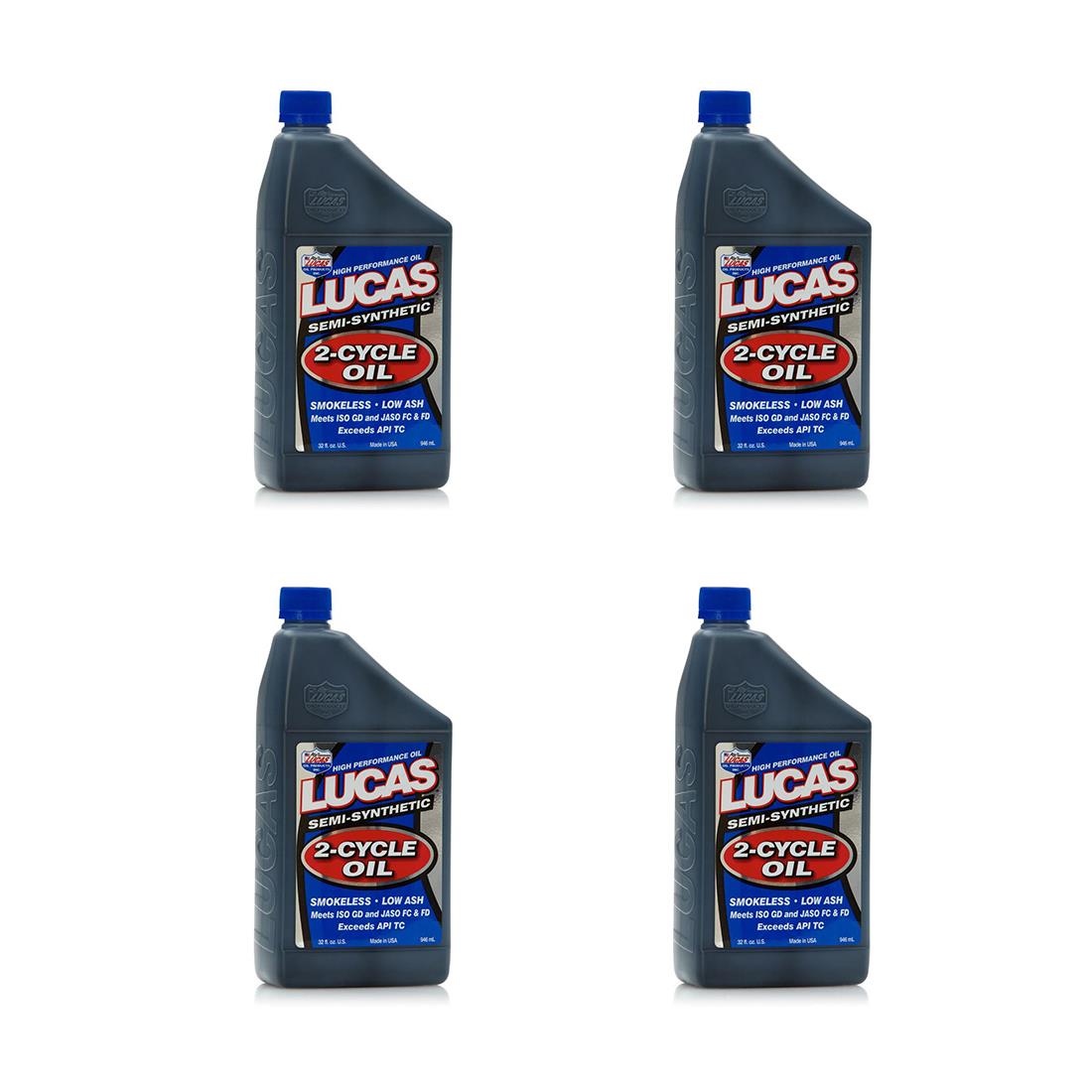 Lucas Semi Synthetic 2 Cycle Oil Quart 2 Stroke Oil 10110 49807101107 Ebay