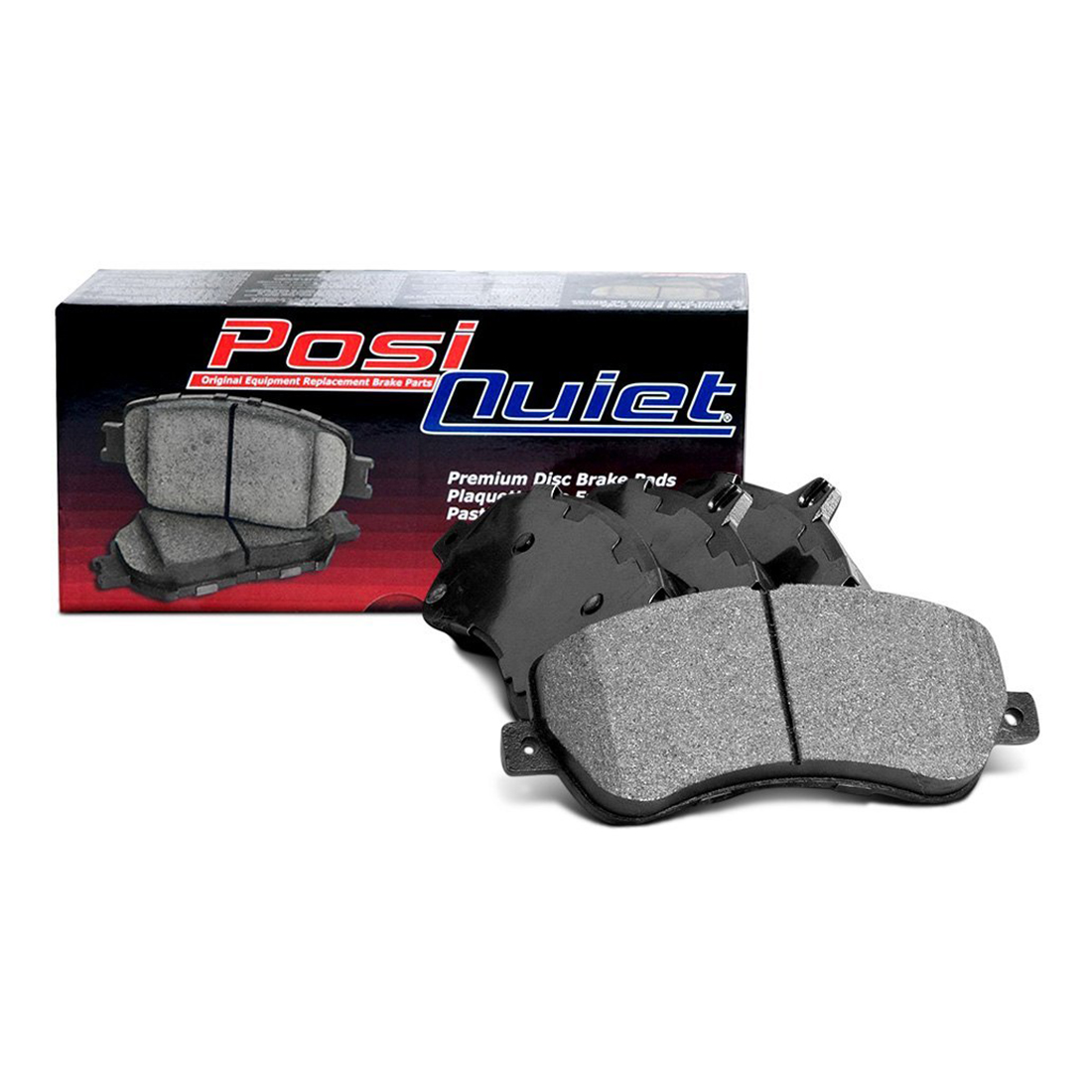 Centric Parts Centric Rear Posi-Quiet Metallic Brake Pads 1Set For 1995-1996 Ford Contour