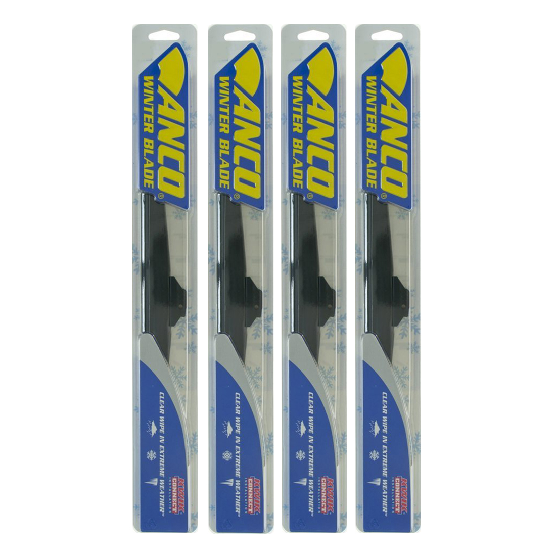 Anco 4x Wiper Blade Fits Audi Fox Front Rear 16 Length 30 16 30