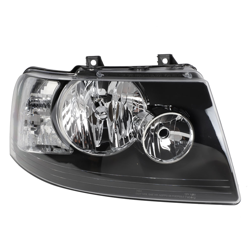 Winado Headlights Replacement Black 2pcs For 2003 2006 Ford Winado Headlights Replacement Black 2pcs For 2003 2006 Ford Expedition 4door Left Right