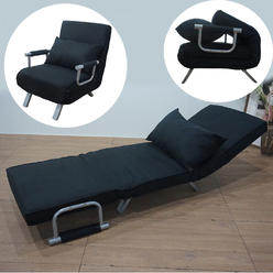 Convertible Chair Bed Winado Folding Sleeper Flip Chair Convertible Sofa Bed Lounge Couch Pillow 5 Position