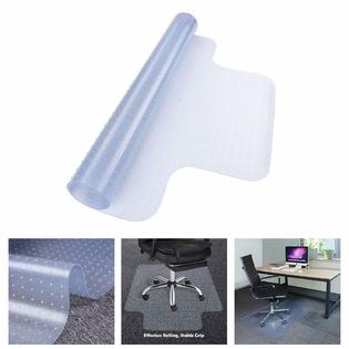 Winado 48 X 36 Rectangle Pvc Floor Mat Protector Studded Back 2mm For Carpet Home Office Rolling Chair