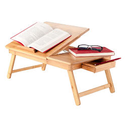 Lipper International Folding Tv Tray Table With Lip