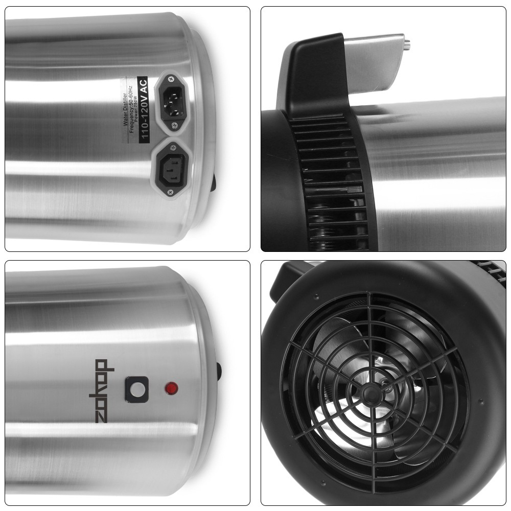 Winado 424613561848 4l 750w Countertop Water Distiller Machine