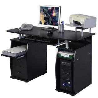 Winado Computer Desk W Monitor Printer Shelf Laptop Desk