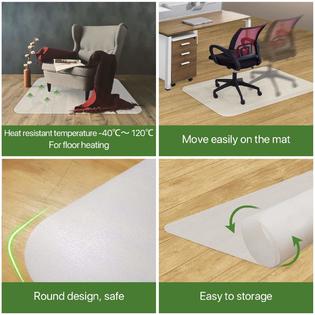 Winado Office Chair mat for Hardwood Floor, Floor mat for Office Chair(Rolling  Chairs)-Desk
