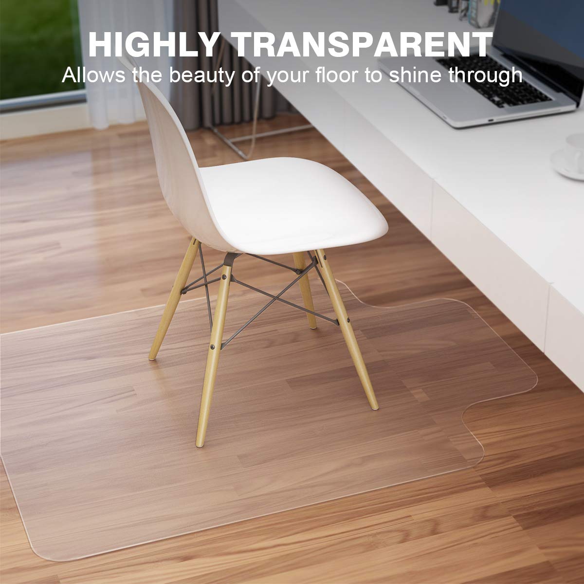 Winado Office Chair Mat For Hardwood, Hardwood Floor Protector Mat