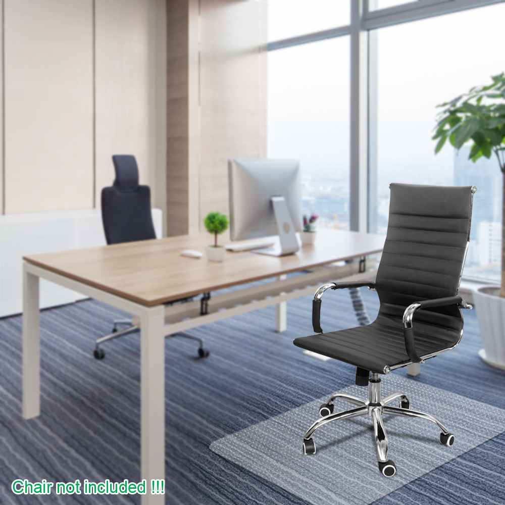 Winado Office Chair Mat For Carpet Rug Floor Pvc Plastic Floor Mat For Carpet In Home And Office Clear 2mm In Thickness
