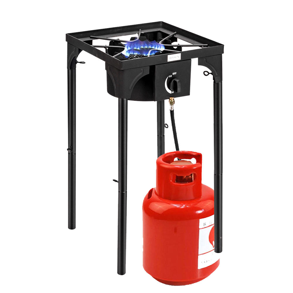 Winado Burner Gas Propane Cooker Outdoor Camping Picnic Stove Stand BBQ Grill