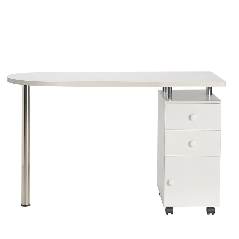 Winado Nail Table Artist Hand Manicure Station Desk Spa Beauty Salon With 3 Drawers 48 X 9 X 31 3 White Winado Nail Table Artist Hand Manicure Station Desk Spa Beauty Salon With 3 Drawers 48 X 9 X 31 3 White