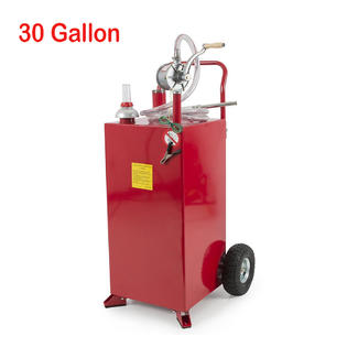 pump fuel caddy diesel container winado gallon transfer gas rotary hose tank ft zoom