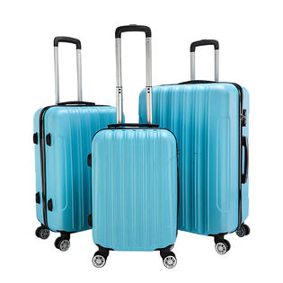 Winado Lot 3 Travel Luggage Set Bag Abs Trolley Hard Shell Spinner Suitcase W Tsa Lock Coded Lock