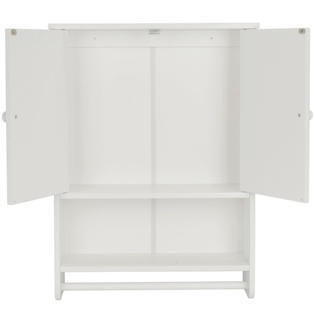 Winado Wall Mount Bathroom Cabinet Wooden Medicine Cabinet Storage