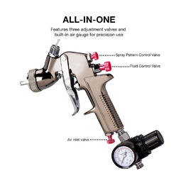 Porter Cable Psh1 Hvlp Gravity Feed Spray Gun Porter Cable Psh1 Hvlp Gravity Feed Spray Gun