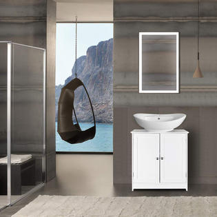 Amazon Com Waterjoy Non Pedestal Under Sink Vanity Cabinet