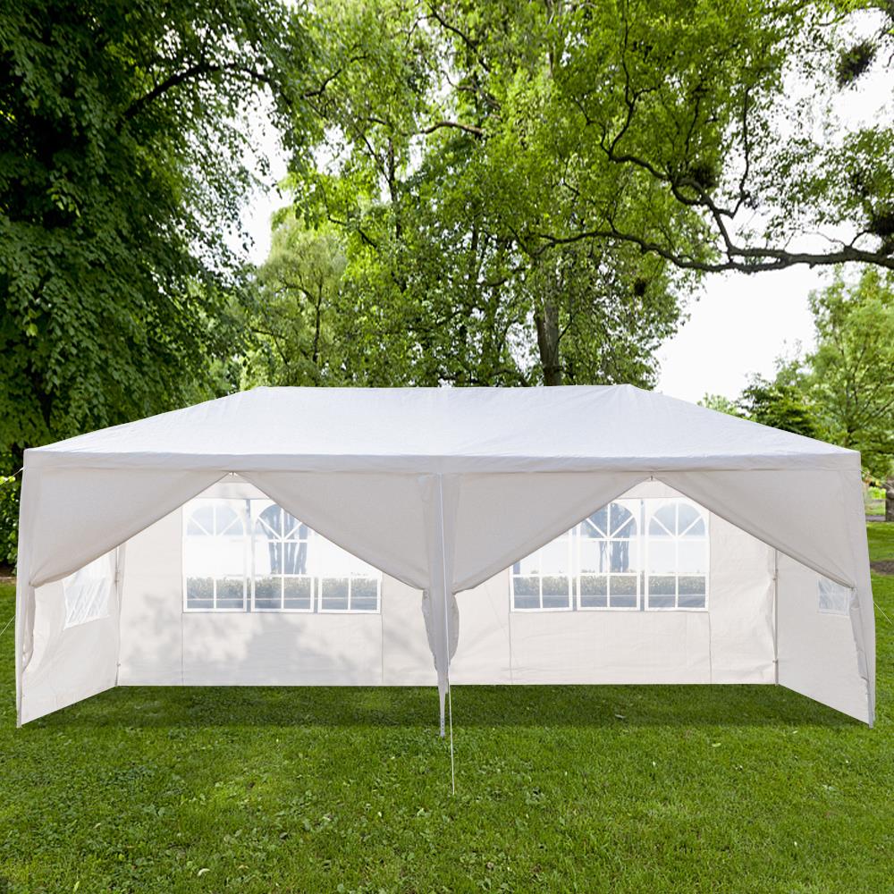 Winado Canopy Wedding Tent Outdoor Camping Gazebo Canopy with 6 Sidewalls Easy Set Gazebo BBQ Pavilion Canopy (10" X 20")
