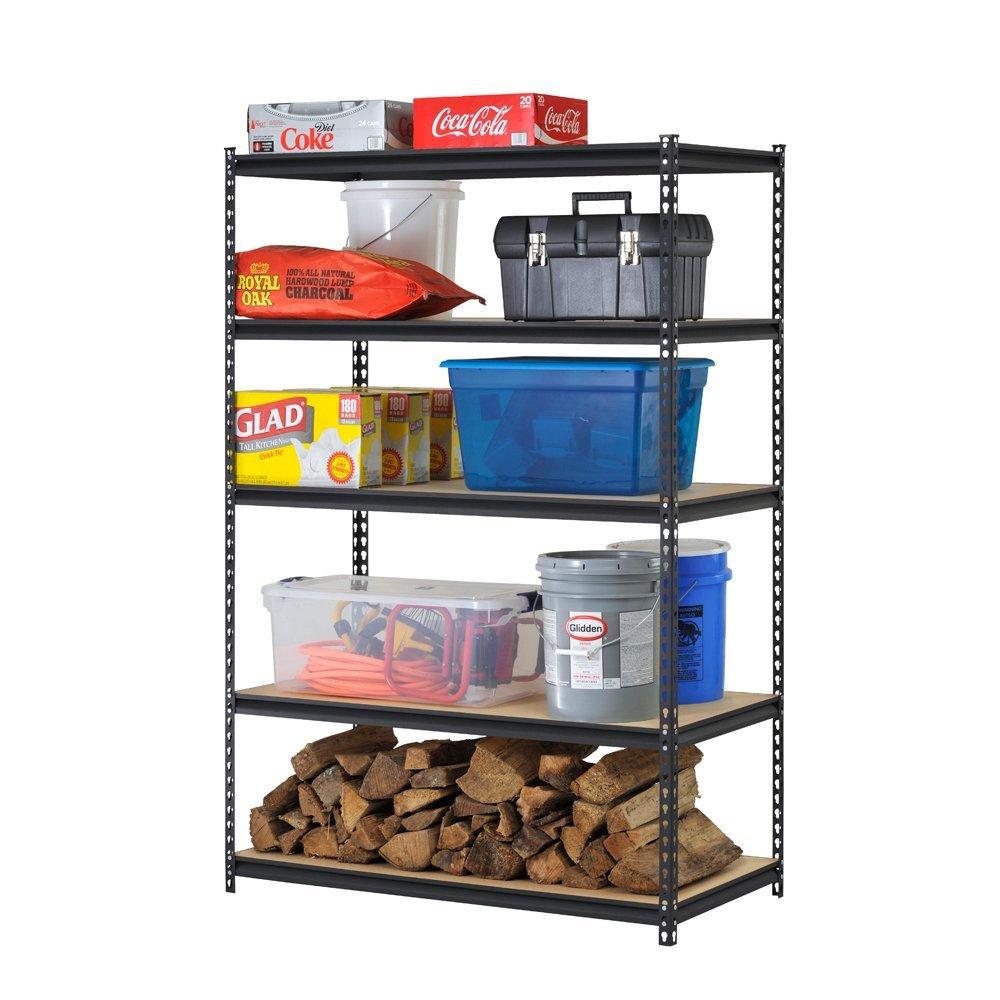 Winado 5 Tier Heavy Duty Boltles Metal Shelving Shelves Storage Shelf Garage