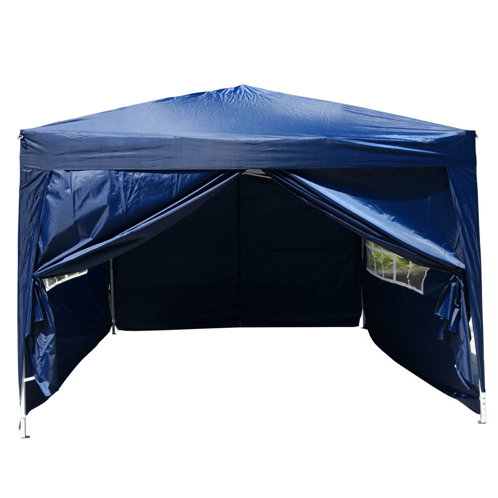 Winado 10' x 10' EZ POP-UP Party Wedding Tent Folding Gazebo Beach Canopy W/4 Sides Carry Bag