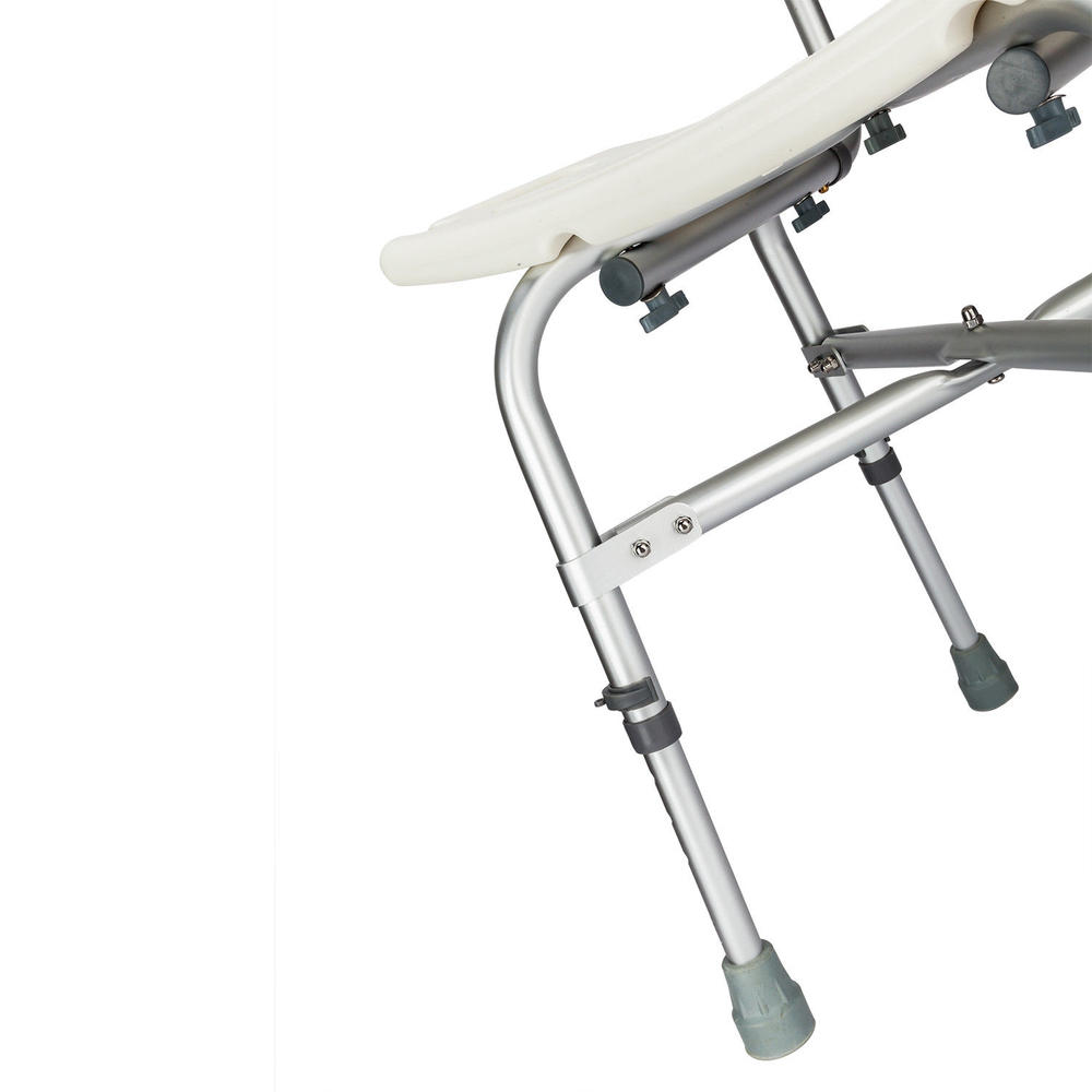 Winado Bathtub Chair Bath Bench Shower Stool Backrest Adjustable Heavy-duty