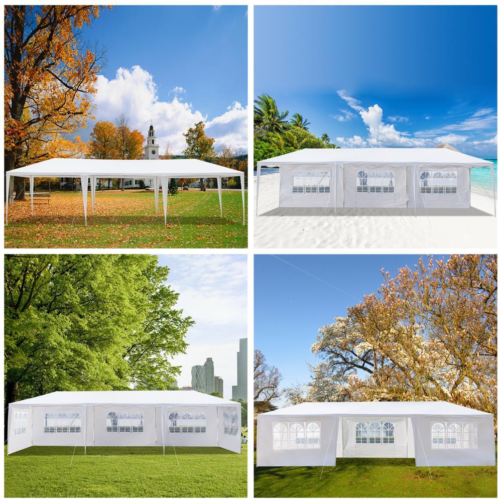 Winado 10'x 30' Party Wedding Outdoor Patio Tent w/7 Canopy Heavy duty Gazebo Pavilion Event