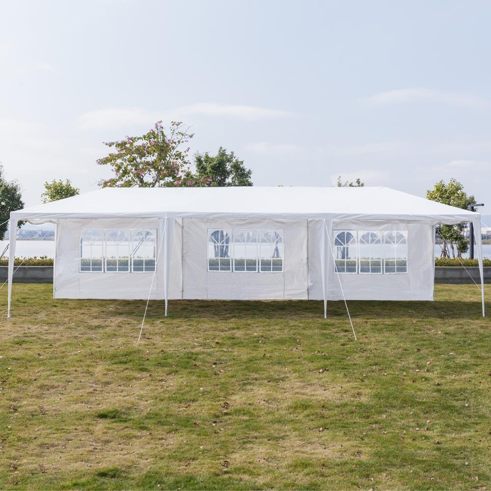 Winado 10' x 30' Party Tent Wedding Canopy Gazebo Wedding Tent Pavilion w/5 Side Walls