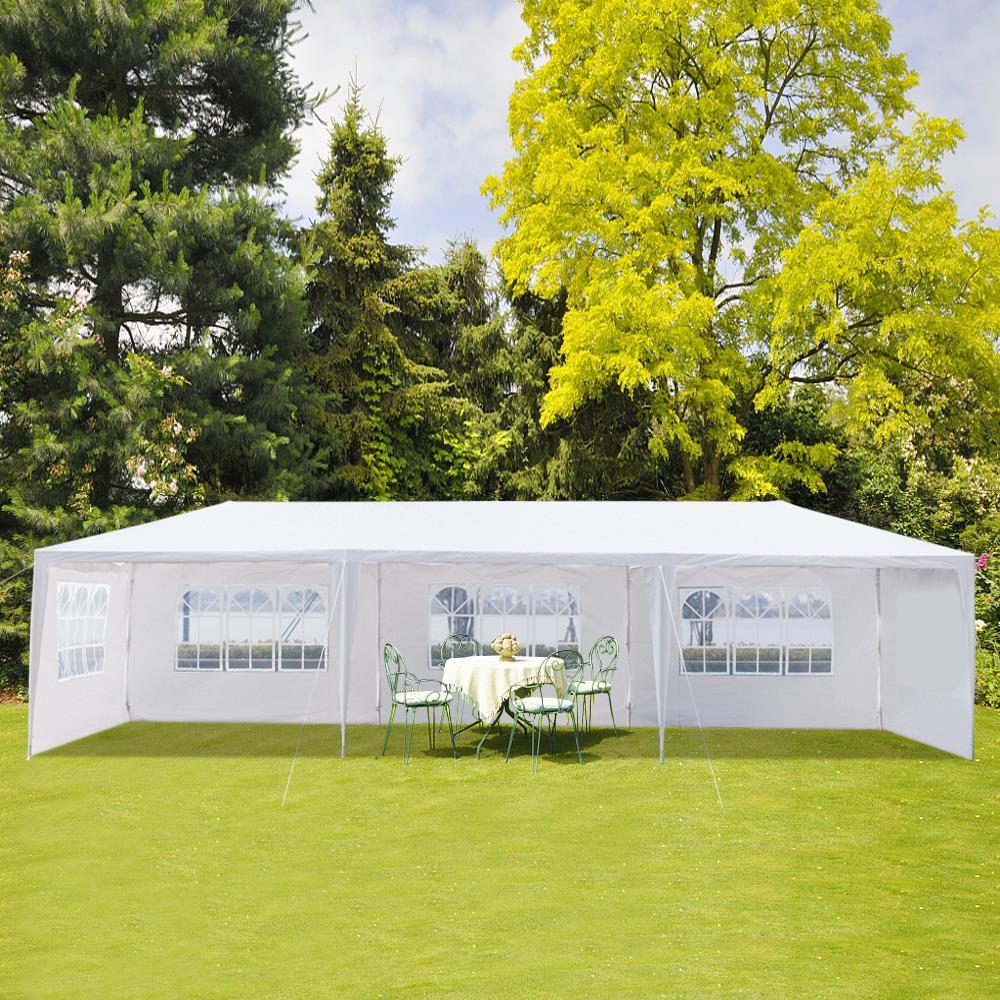 Winado 10' x 30' Party Tent Wedding Canopy Gazebo Wedding Tent Pavilion w/5 Side Walls