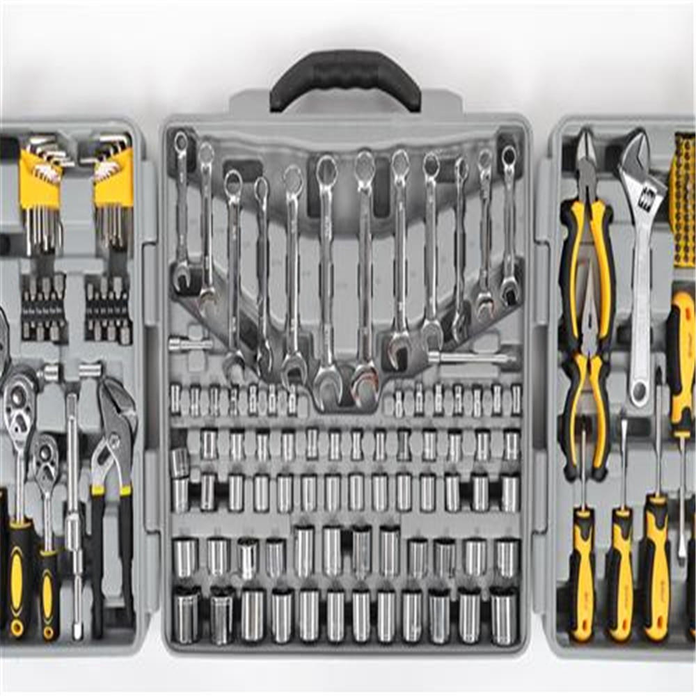 Winado 205 PCS Hand Tool Set, Auto Repair Tool Kit, with Gray Storage Case