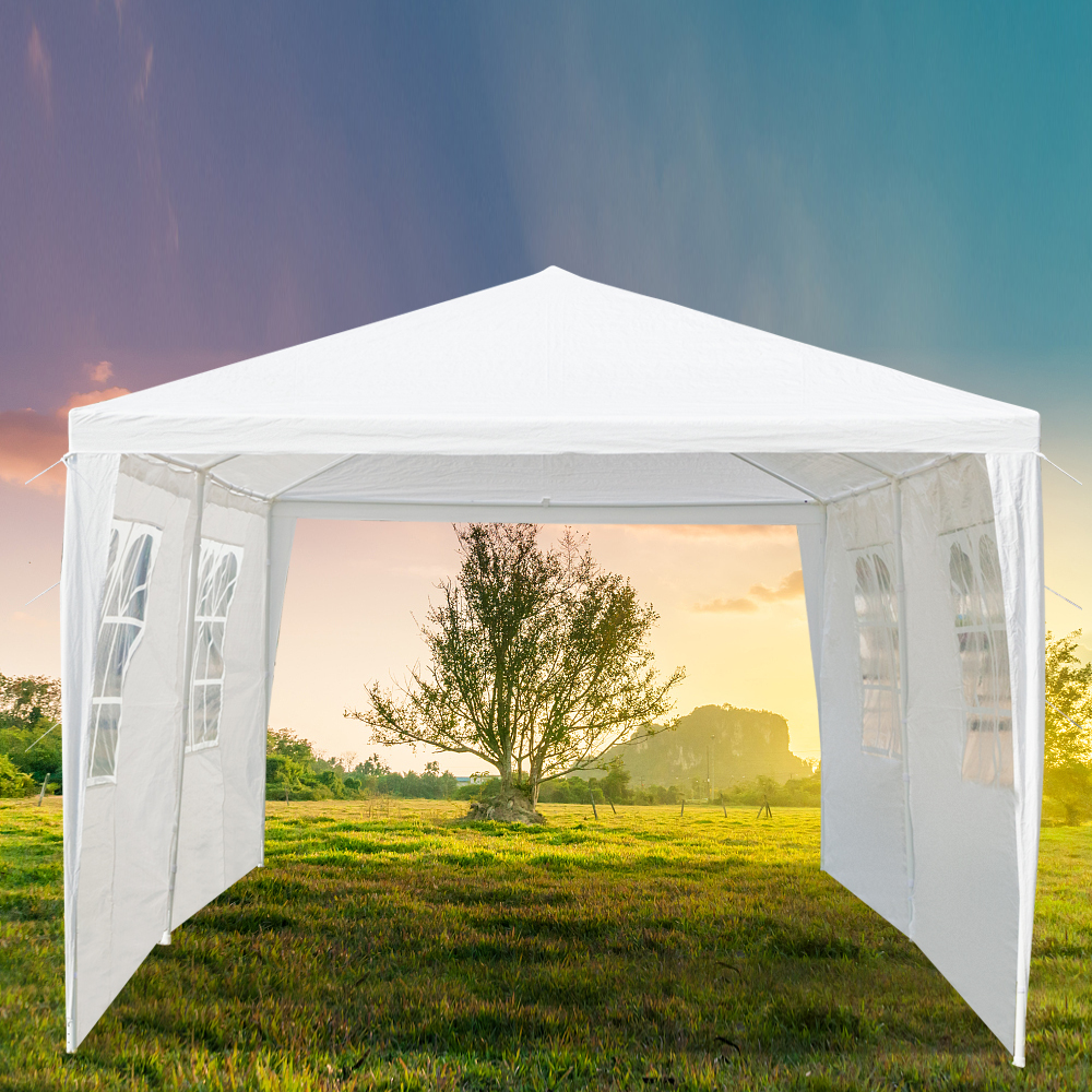 Winado Canopy Wedding Tent Outdoor Camping Gazebo Canopy with 4 Sidewalls Easy Set Gazebo BBQ Pavilion Canopy (10" X 20")